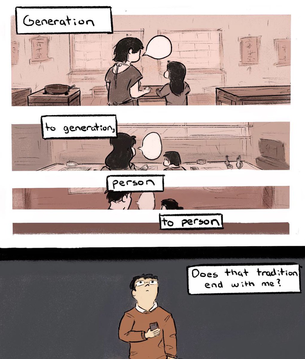 a comic I made about cooking tomato egg stir-fry / 番茄炒蛋 in college for the first time (1/3)