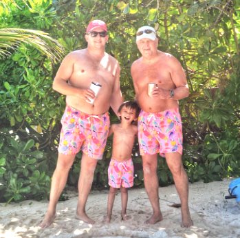 father and son bathing suits