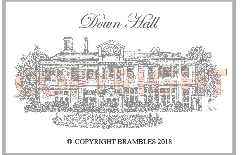 LauraBrambles's tweet image. Getting married at Down Hall? 
Why not have a sketch of the venue, @downhall01 on your wedding stationery?
Visit my web site for gorgeous wedding stationery including a sketch of your wedding venue. brambles-weddings.co.uk