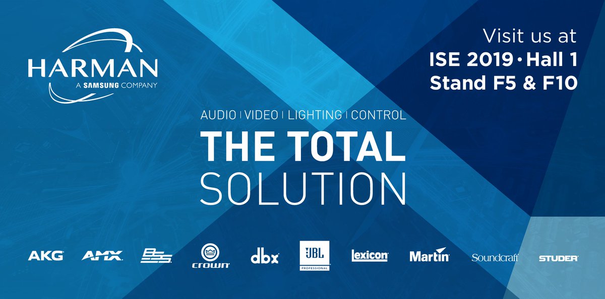 BSS Audio (@bssaudio) on Twitter photo BSS Audio is bringing a range of audio solutions to ISE 2019. Join us with HARMAN in Stands F5 and F10 to see our networked audio and conferencing technologies.  bit.ly/2G3iopl BSS Audio is bringing a range of audio solutions to ISE 2019. Join us with HARMAN in Stands F5 and F10 to see our networked audio and conferencing technologies.  bit.ly/2G3iopl