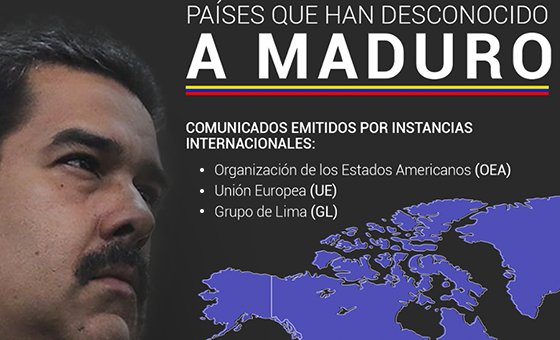 RunRunesWeb's tweet photo. Guaidó es apoyado por 22 países, mientras Maduro es desconocido por 60 https://t.co/ca6C3wKET3 https://t.co/ZipT30k8td