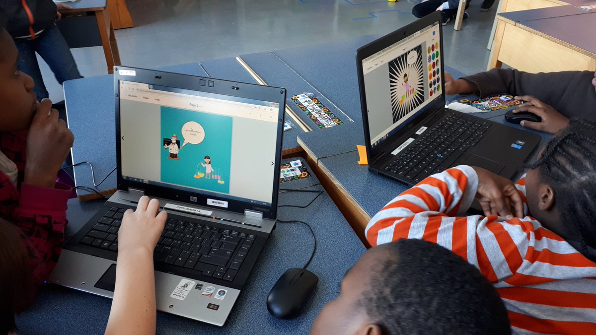 RobergeK7's tweet photo. Les élèves découvrent Book Creator pour diffuser leurs connaissances et partager leurs découvertes en sciences et techno!! Motivation dans l'air 🙂 @BookCreatorApp @EcolesEstime https://t.co/9oyoWNtqzx