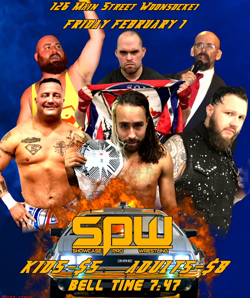 spwrestling's tweet image. Tonight in Woonsocket kicks off the weekend doubleheader ......