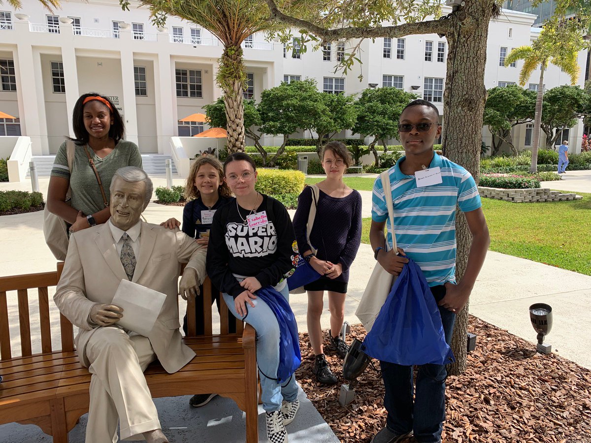 JHF_Jackson's tweet image. As part of National Take Our Daughters and Sons to Work Day, our young ones started with a tour of the Sylvester Comprehensive Cancer Center. It was followed by a visit with Dr. Peña, at the Bascom Palmer Eye Institute, to learn about the anatomy of the eye. @JHF_Jackson #tyktwd