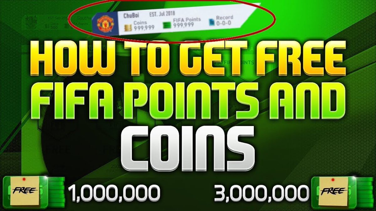 #FIFA19  Coins Hack update !
Generate unlimited free coins & Points !

Click  :jvcode.site/lp/fifa19

 #fifa19coins #fifa19coinshack #fifa19coinsgenerator #fifa19coinsforfree #FIFA19 #fifa19hack #fifapacks  #fifacoins  #fifapoints  #Fut #fifa19 #cristianoronaldo   #fut19coins