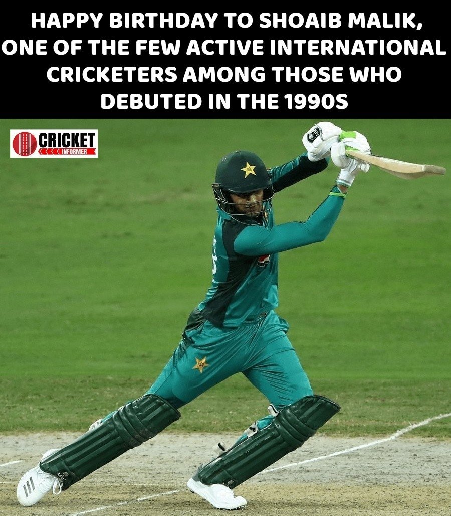 Happy Birthday Shoaib Malik 