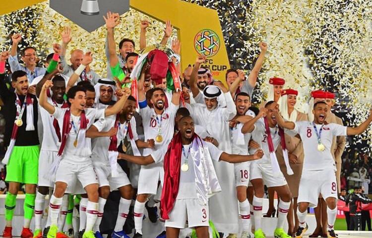 Congrats an amazing achievement in winning the AFC Asian Cup for the 1st time. 
 #roadto2022 #Seeyouinqatar #GenerationAmazing #afcasiancup2019vietnam #Team🇶🇦