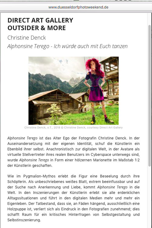 Al_Terego66's tweet photo. da ist schon der nächste Knaller 👀

eine #Ausstellung in #Düsseldorf in der
#DIRECTARTGALLERY💃🤩👍

von 8. März bis 27. April
also Vernissage zu Beginn des #photoweekend 

🥁🥁🥁

https://t.co/8mzwIyJ6Xh
#duesseldorfphotoweekend
#artproject #Kunstprojekt #puppetry #outsiderart https://t.co/piTdJ4ZjOW