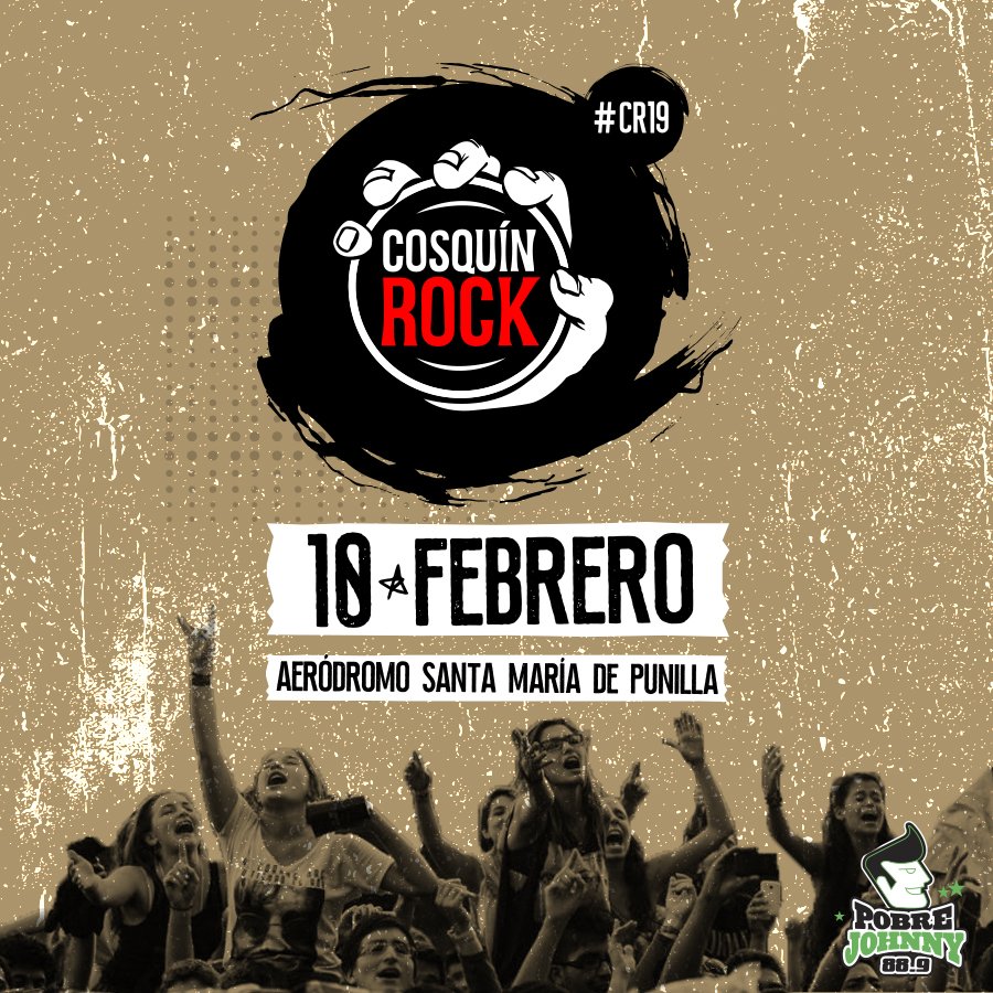 ¡¡¡ COSQUÍN ROCK ✌ !!!

DÍA 2 🤘  !! Hoy te podes llevar una entrada para el Domingo 19 😎 !! Dejanos tus datos y participás 🙌 !!