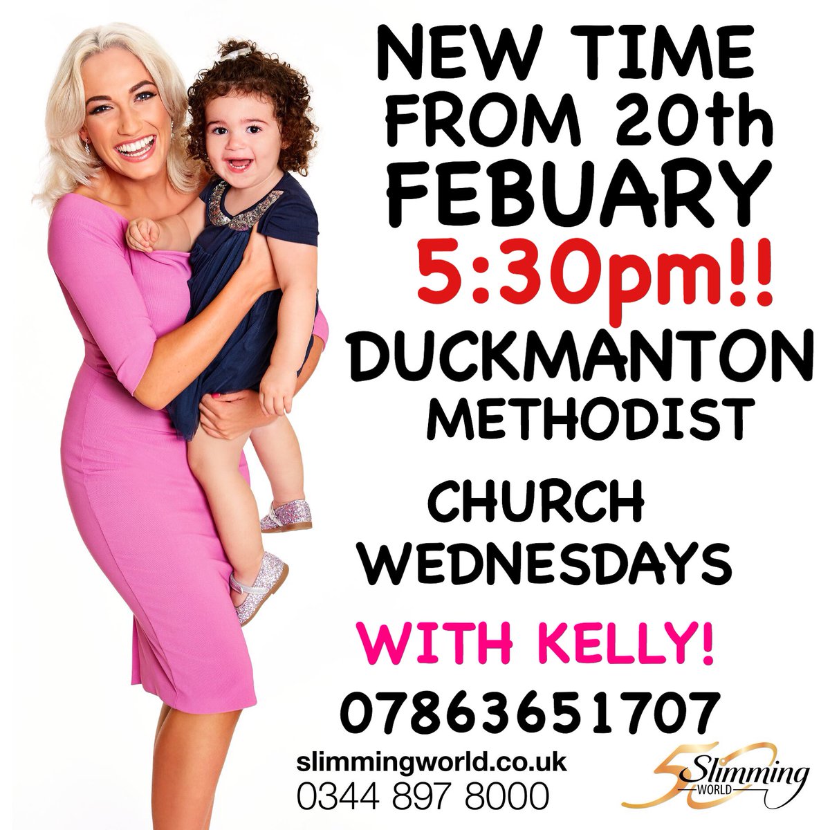 KellyCuff's tweet image. NEW TIME!! From 20th February!! #duckmanton #staveley #inkersall #chesterfield #bolsover