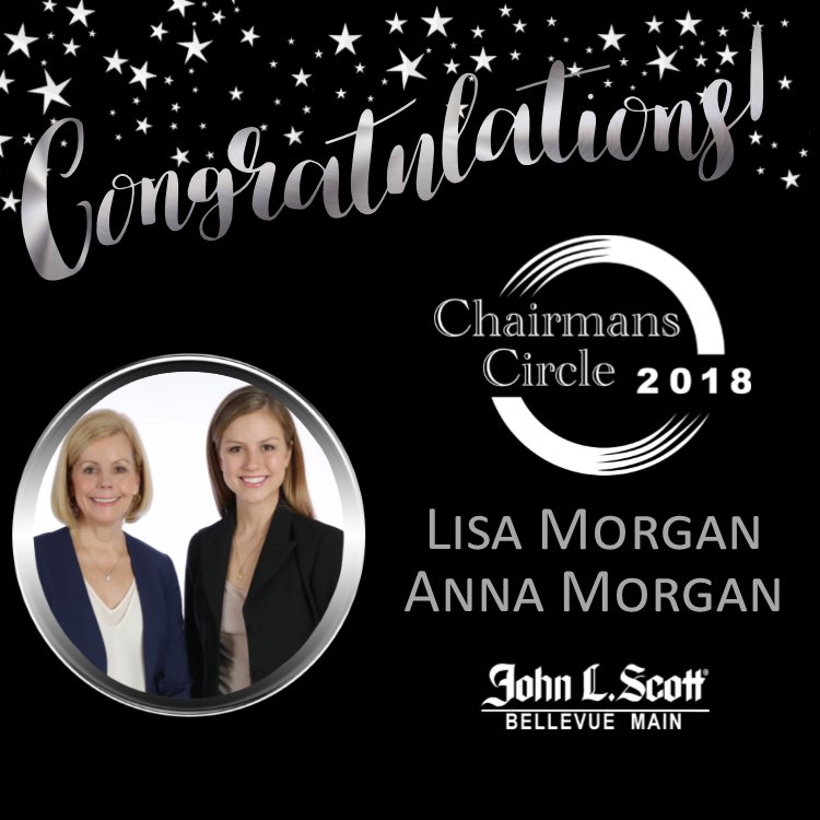 MorganGroup2's tweet image. 2018 was another year of success for the Morgan Group and we are honored to be part of John L Scott's Chairmans Circle! Most importantly, we appreciate our clients and are excited to see what 2019 has to bring!