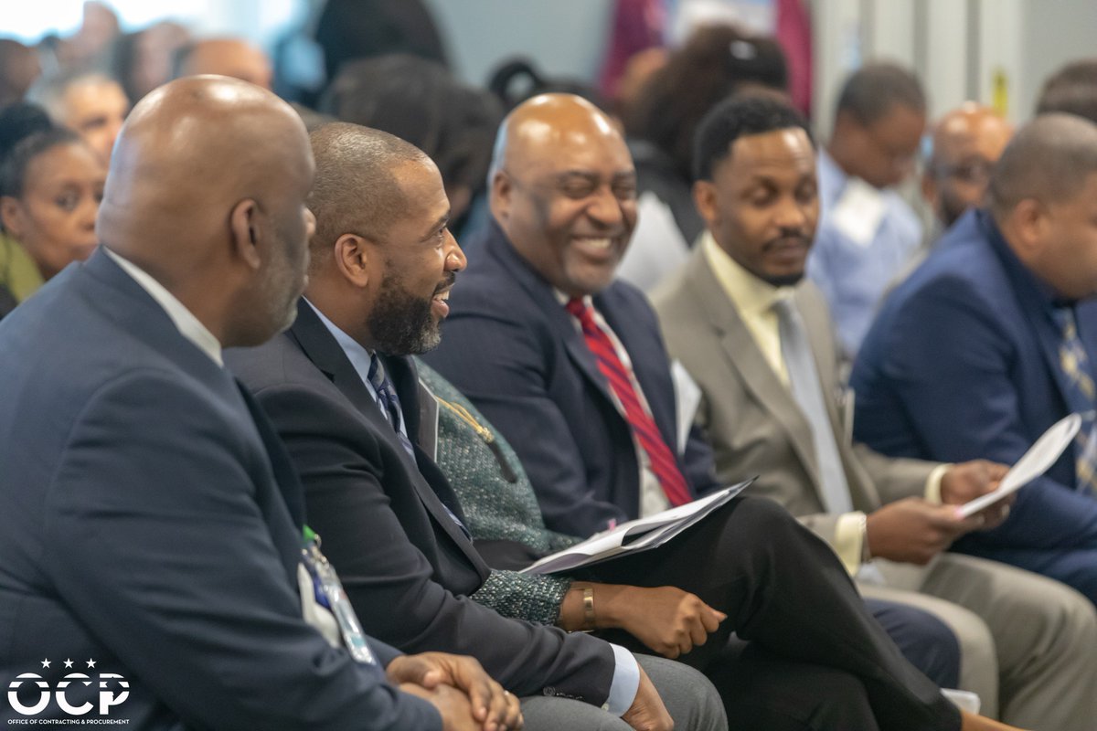 DCOCP's tweet photo. ICYMI: This week, we joined our partners at @DCDGS' Elevate 2019: CBE Procurement Opportunity Forum. At this event, our OCP-Comms &amp; OCP Ombudsman had the opportunity to engage with 250+ regional business reps. See More Photos: https://t.co/vWDduZBgmO | #WorkWithOCP #ElevateDC https://t.co/JhrgxsYhrH