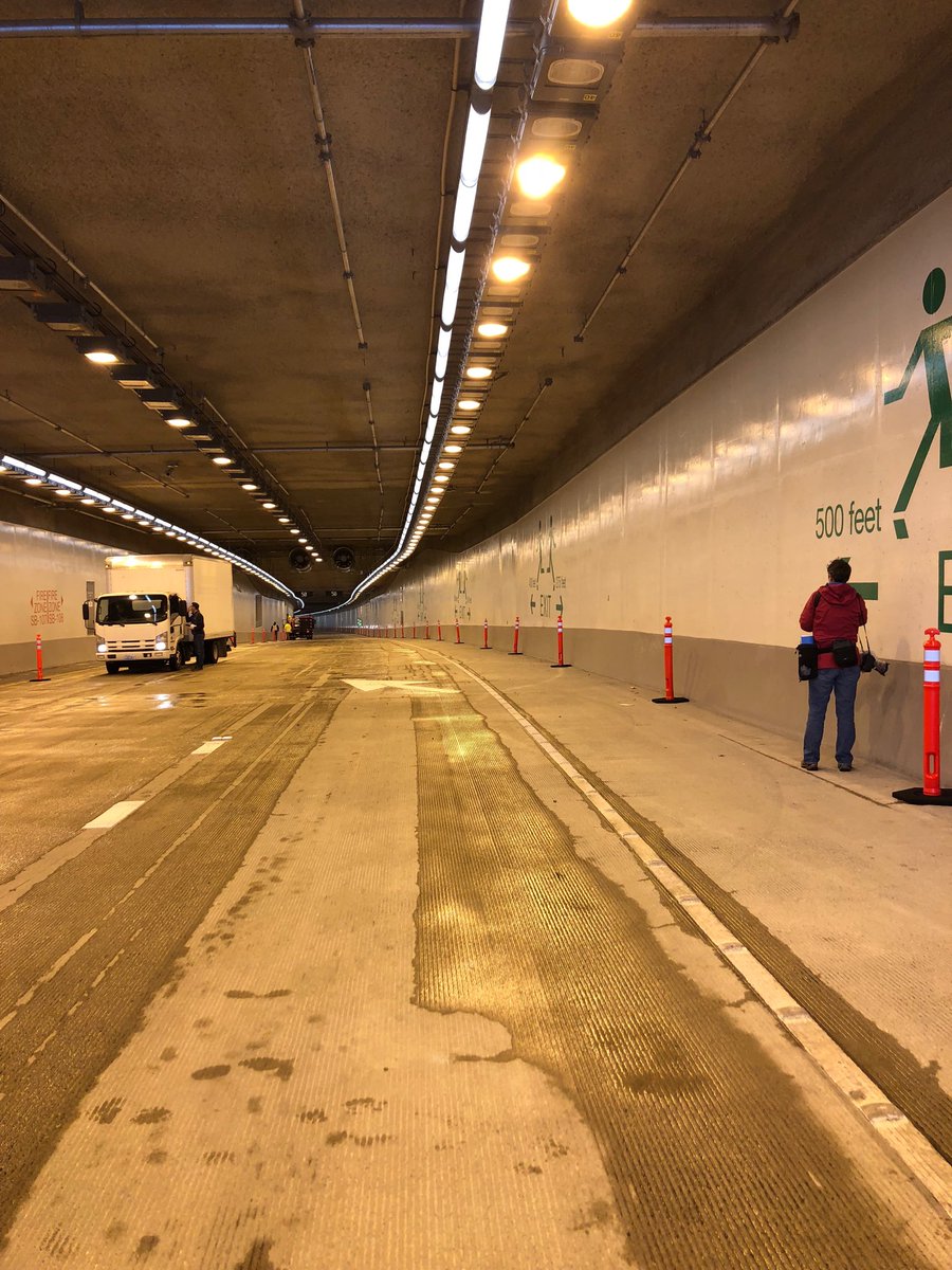 hanamkim's tweet image. It’s almost HERE. I’m inside SR 99 tunnel that opens on Monday to the public #Q13FOX #viadoom
