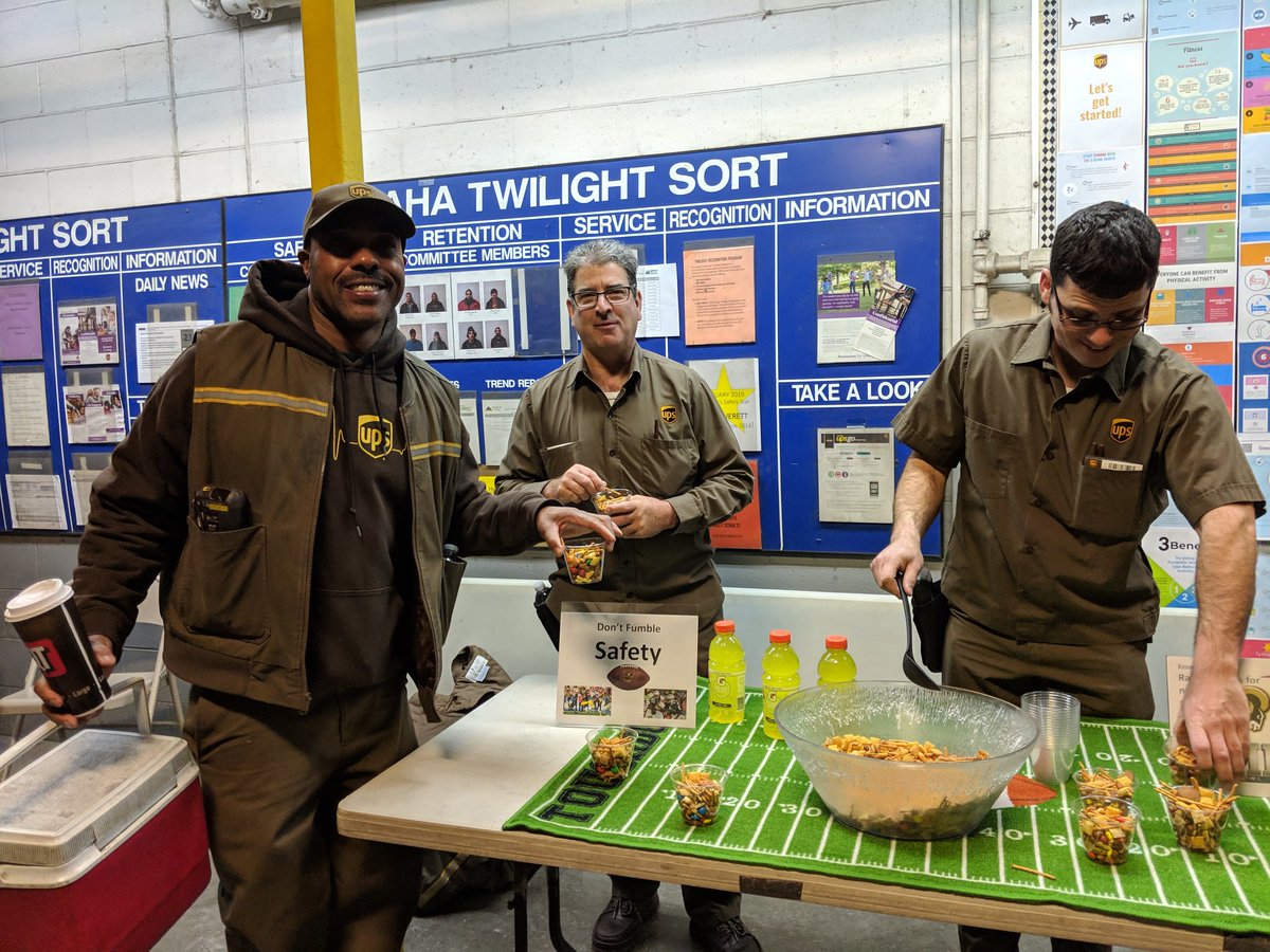Super Bowl Meet and Greet in Elkhorn and Berkshire centers. Don't Fumble Safety!
