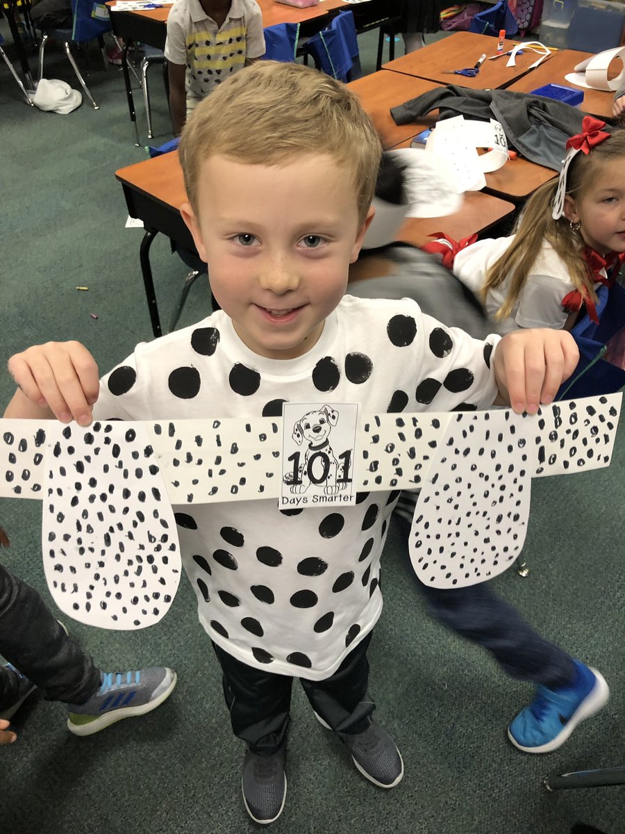 adroseteach's tweet image. Happy 101st Day of School!  @FierceFolsom