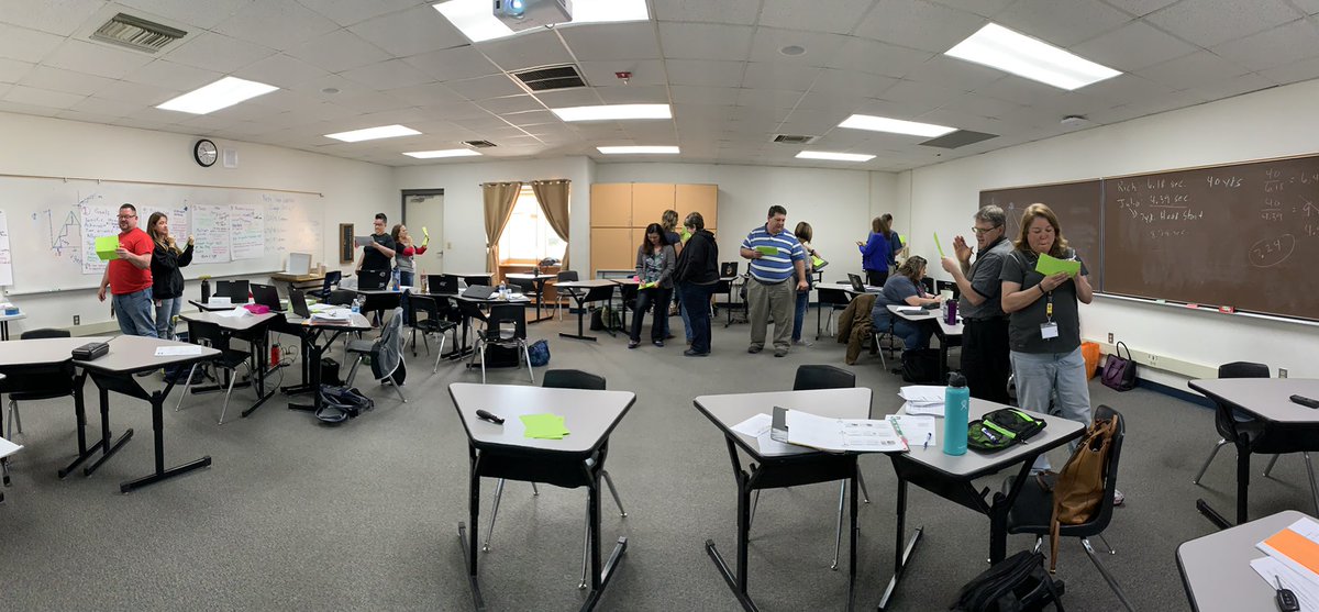 Thanks <a href="/jkanold/">Jessica McIntyre</a> for a great idea! The secondary #mathteachers in Apache Junction Unified had fun working on our precise academic language this week.