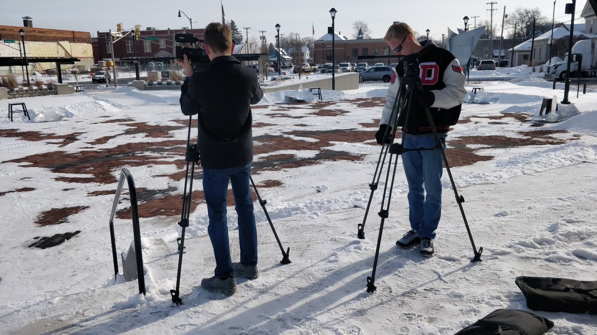 PeteKempfVI's tweet image. @DHSBTV in full swing with Auburn Main St. 2019 Ice Sculptures on YCN and @DHSBaronBball on YouTube. Gavin, Monsoon, Alex and of course Joe repping the coverage. Full day for these dudes starting at 3 this afternoon. #Commitment2Community