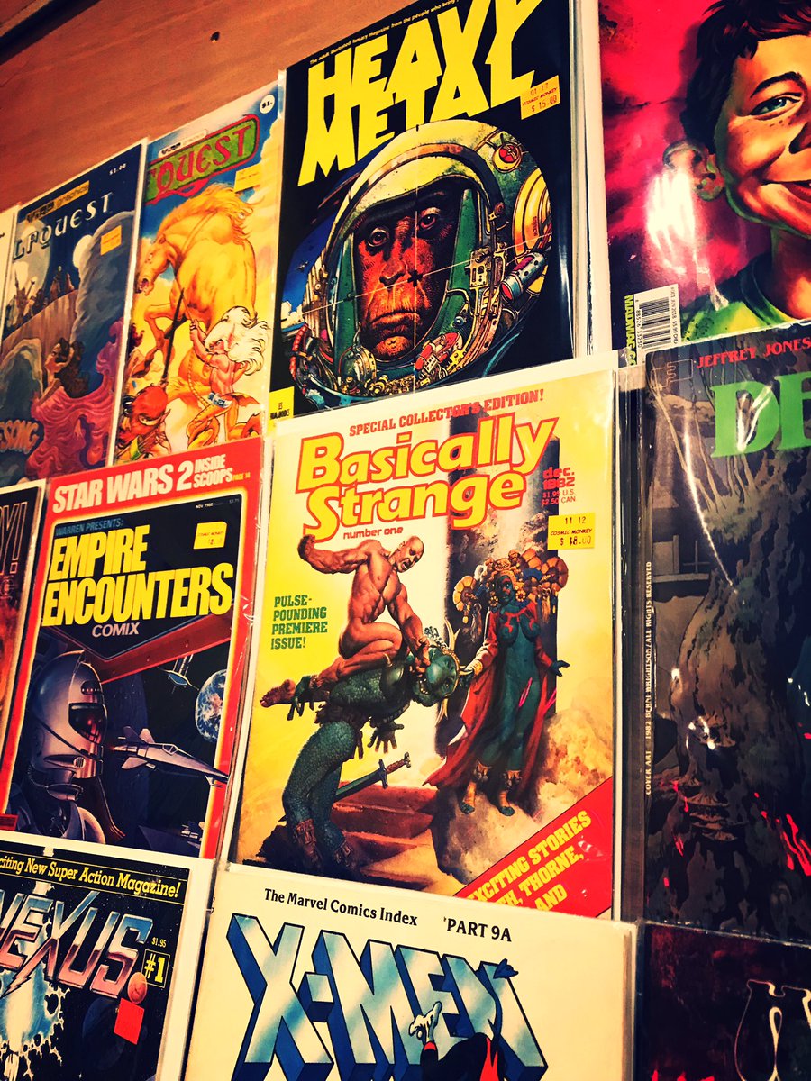 cosmicmonkey's tweet photo. Basically. #comix #cosmicmonkey #heavymetal #basicallystrange https://t.co/TJur0cV4jh