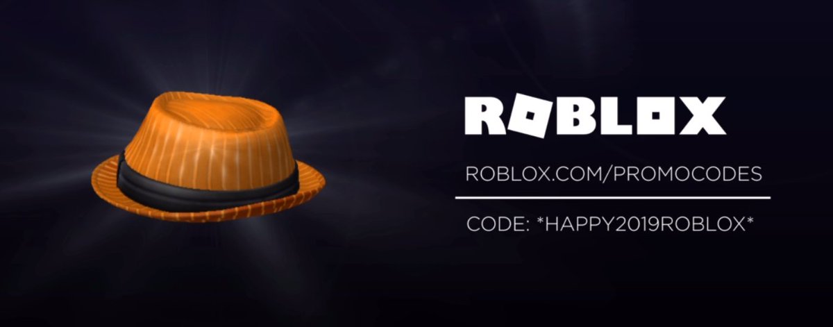 Bloxy News On Twitter Bloxynews The Code For The Firestripe Fedora Is Out Now Head To Https T Co 7qvdjgejbm And Enter The Code Happy2019roblox Roblox Https T Co P0pquorfwm - bloxy news on twitter bloxynews roblox has removed