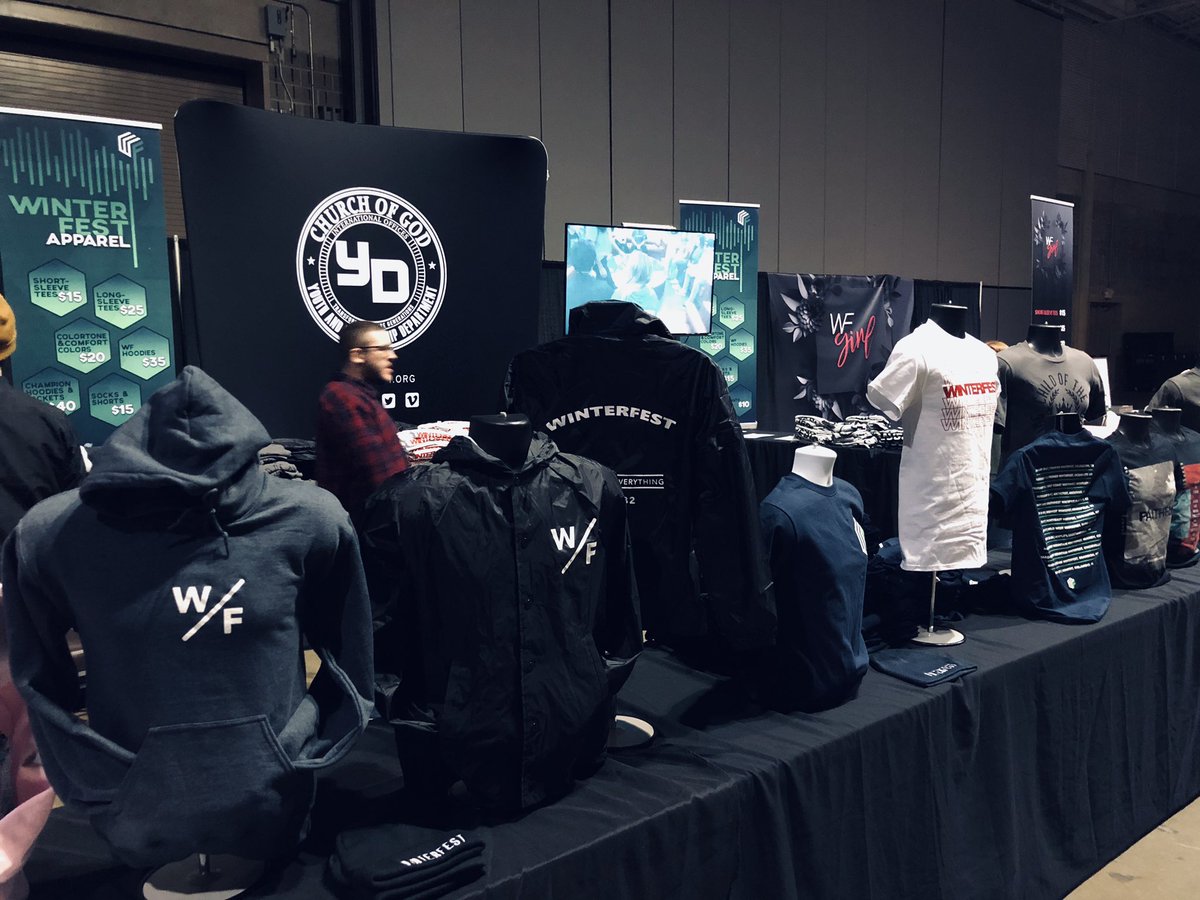 Come check out the NEW #wf19 gear at the merch table! #premierwf19