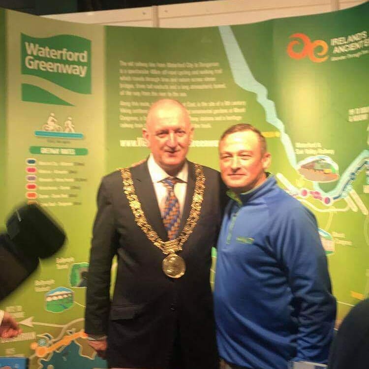 Great day promoting Waterford Greenway at the RDS . The mayor of Dublin was very interested and promised to visit the Deise
waterfordgreenway.com