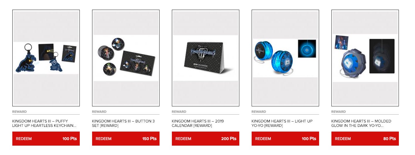 Churro on X: You can now redeem your Square Enix Members Rewards Points  for KINGDOM HEARTS III preorder bonus items from other countries like the  Monsters Inc Yo-yo and 2019 calendar! #kingdomhearts #