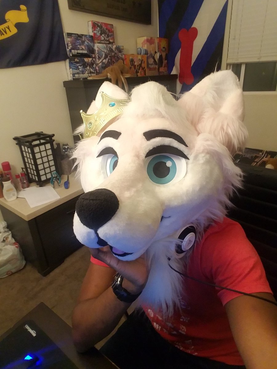 Fujimaru_husky's tweet photo. Working on streamy things!
#fursuitstreamer #thecookout #babychannel #pawsisitve https://t.co/mvZbLlqec3