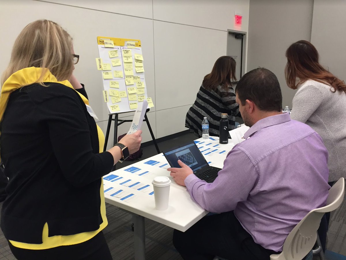 <a href="/jcwhitener/">Jenny Whitener</a> and <a href="/maryhwayoungkim/">Mary Kim</a> spent two days working with @ColonialLife on the basics of #OrganizationalChange.

They used <a href="/experiencepoint/">ExperiencePoint</a>'s #ExperienceChange to share how to align key stakeholders in new ways of doing things.

#ColumbiaSC #Workshop #Fun