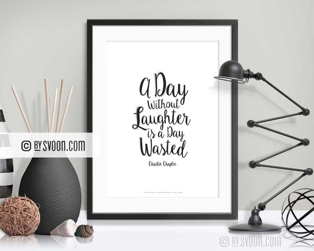 BySvoon's tweet photo. A Day Without Laughter Print, Motivational Quote, Office Decor, Typography, Text Print, Kitchen, Black & White, Quality Print, Gift for Her #etsy #homedecor #office #daywithoutlaughter #typography #bysvoon #simpledoesit #prints https://t.co/TUPP3O6aJ6 https://t.co/ZrH8ak7rvo