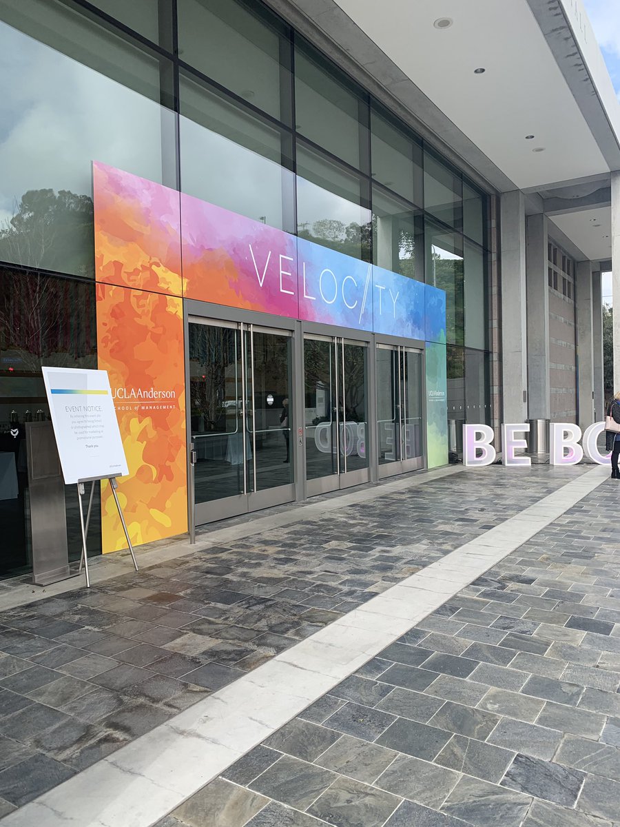 BelAirBranding's tweet image. Thank you @wbcanderson for the tickets to the #Velocity conference today @uclaanderson @ChristinaRath @AlyciaBeutler #WomenInBusiness #WhyMBA