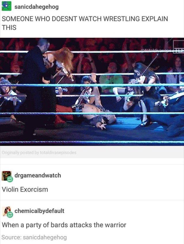 I'm so happy that the best show of my life has become a meme! 😂  <a href="/WWE/">WWE</a> #wwe #shinsukenakamura #dungeonsanddragons #Memes