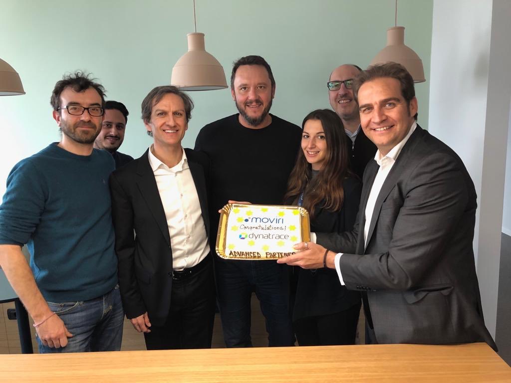 jmalcocer03's tweet photo. Proud to announce @moviri as 1st @Dynatrace #Advanced Level Partner in Italy 🇮🇹 . Auguri!! #DTPartner #GoodDynatracing https://t.co/363RlLEa5F
