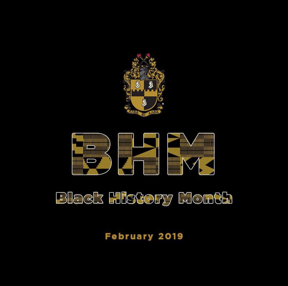 KU_Alphas's tweet photo. It’s officially Black History Month! The brothers of Alpha Phi Alpha would like to wish you a month of enlightenment and prosperity. It’s important to remember that we should always recognize black excellence regardless of the month of the year.
Via @apa1906network 
#bhm #upsilon https://t.co/SmkkHiliSF