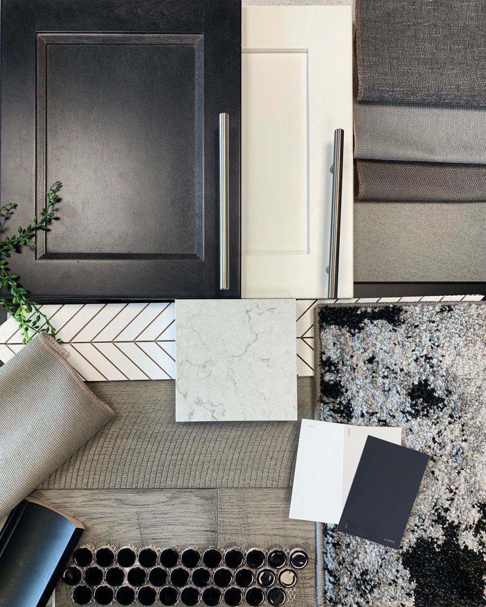 landmarkyeg's tweet photo. What do you think of this gorgeous black, white and grey palette selected by the Ingeva Designers? Customize the finishes for your new Landmark home at the Ingeva Design Studio to create your own style.
#LandmarkHomesYEG #IngevaDesignStudio #YEGdesign #YEG #InteriorDesign https://t.co/fonlNUgezF
