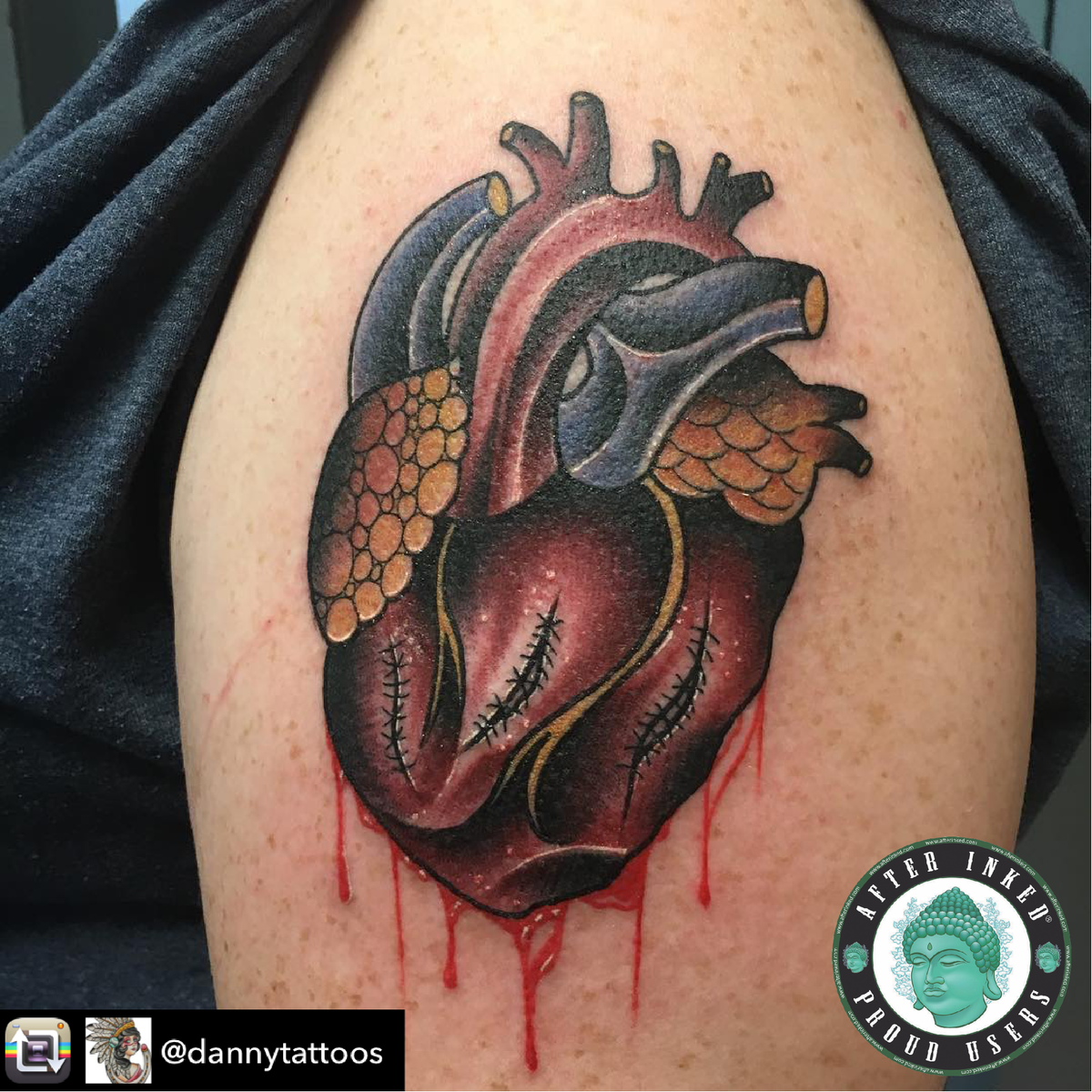 AfterInked's tweet photo. Today we celebrate the #WearRedDay. With tattoos of our AFTER INKED proud users @AfterInked #formulatedforperfection #afterinkedeveryday #afterinkedfamily #afterinkedprouduser #afterinkedaftercare #thebesttattooaftercare #numberoneintheworld #NationalWearRedDay #HeartMonth https://t.co/ZCdl2Hi6Ct