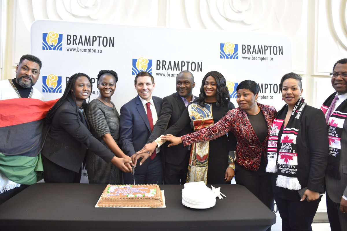 patrickbrownont's tweet photo. Today, we proudly launched #BlackHistoryMonth at the City of #Brampton. Thanks to everyone who joined us this afternoon. #brampoli https://t.co/aFE6VJEkug
