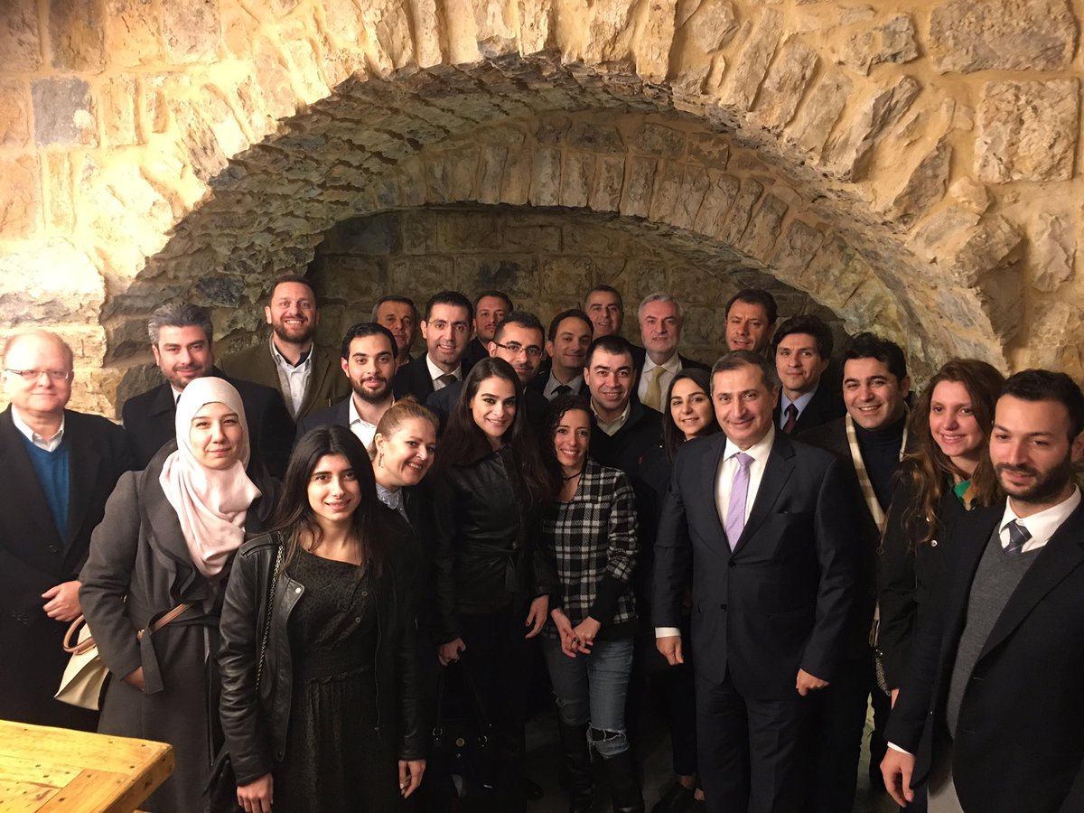 JudeSiba's tweet photo. Economic attachés visit to the Lebanese #Gin #distillery #JUN in #Rechmaya #Mount #Lebanon #Beirut #Nightlife #liquor #drink #tonic https://t.co/CdQBjWlpIo