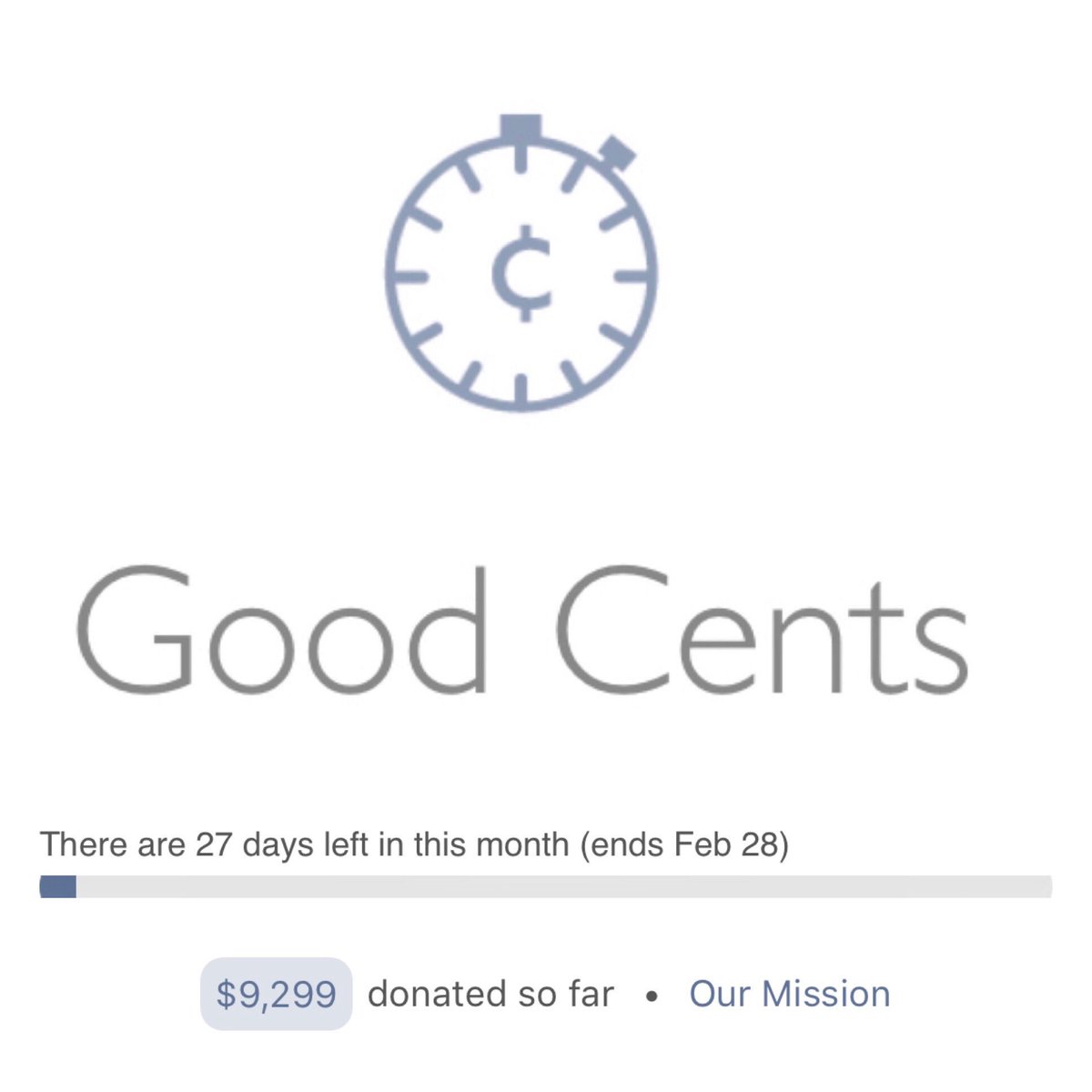 GoodCentsTWS's tweet photo. #supportnonprofits #helpothers #goodcentstimewellspent #app #giving https://t.co/5Zu4nkQdag https://t.co/7iT7je0rF4