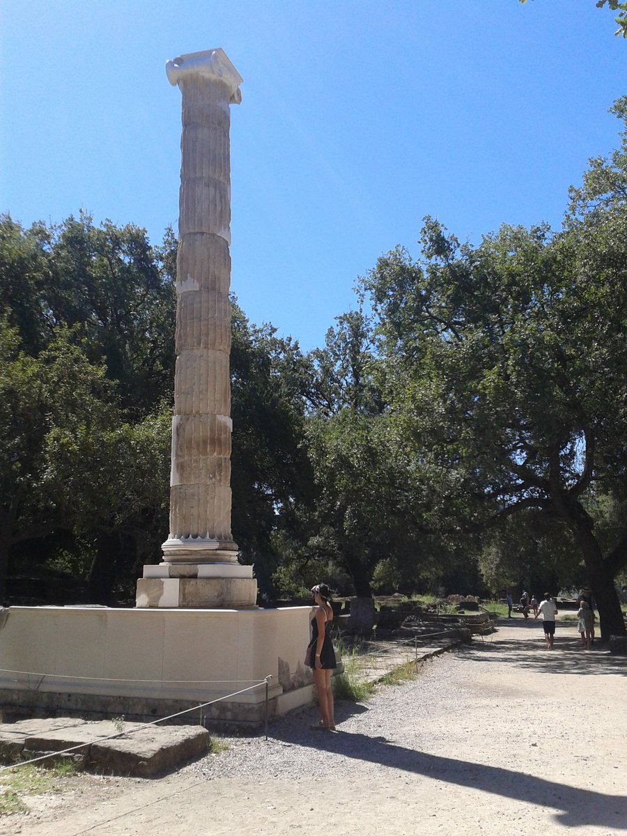 Στον αρχαιολογικό χώρο της Αρχαίας Ολυμπίας #VisitGreece #Hellas #AncientGreece #AncientOlympia