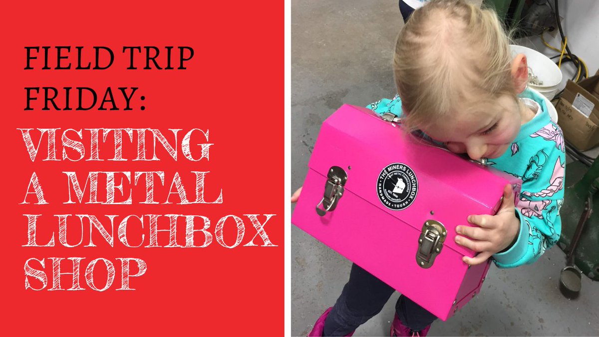 raisingatoz's tweet photo. #FieldTripFriday Visiting a Metal Lunchbox Shop @LMayMFG  https://t.co/ZcpCAKVG2K via @YouTube #lunchbox #miners #Canada #homeschooling https://t.co/erLFwHhOKR