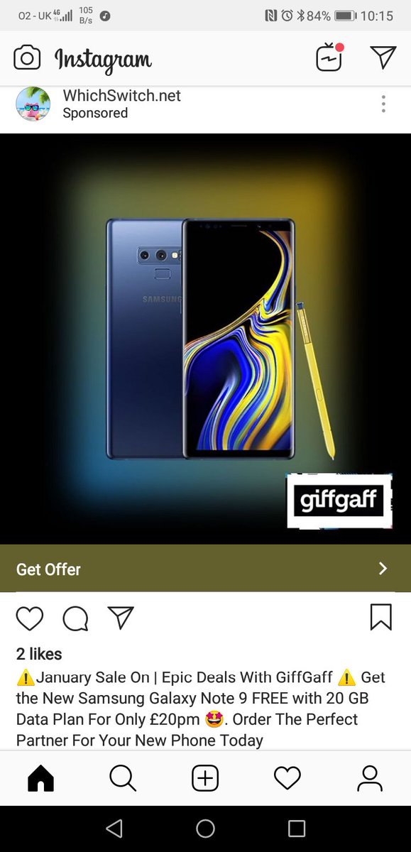 Remember if a deal is too good to be true, it probably is. It's also false advertising. Be wary of whichswitch.net Just FYI <a href="/giffgaff/">giffgaff</a> <a href="/CAP_UK/">CAP</a>