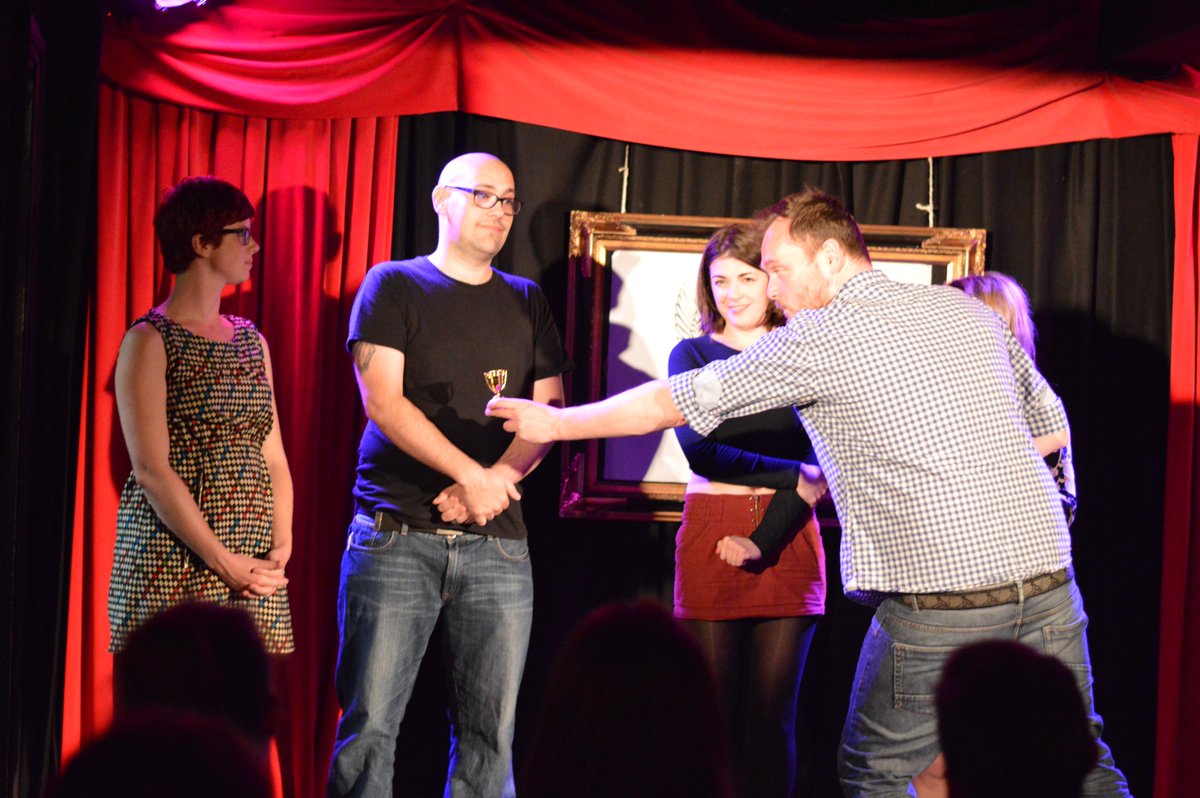 ComedyVirgins's tweet photo. We are very very excited to announce the 3rd member of our judging panel for tomorrow nights Max Turner Prize GRAND FINAL! And just a tiny bit scared.
Ladies and gents... it's our original Mr Wednesday Night... ex(?) Comedy Virgins MC... it's only PAUL BLOODY LANGTON !! #cvmt19 https://t.co/7mHvS62api