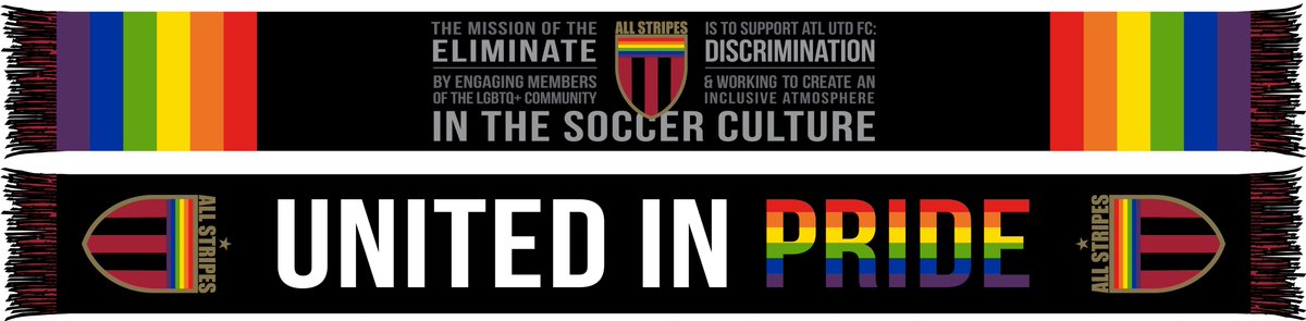 AllStripesATL's tweet image. 2019 All Stripes Membership Drive - Now Open!! Membership comes with this pretty nifty scarf 😍 #UnitedinPride allstripesatl.com/product/2019-m…