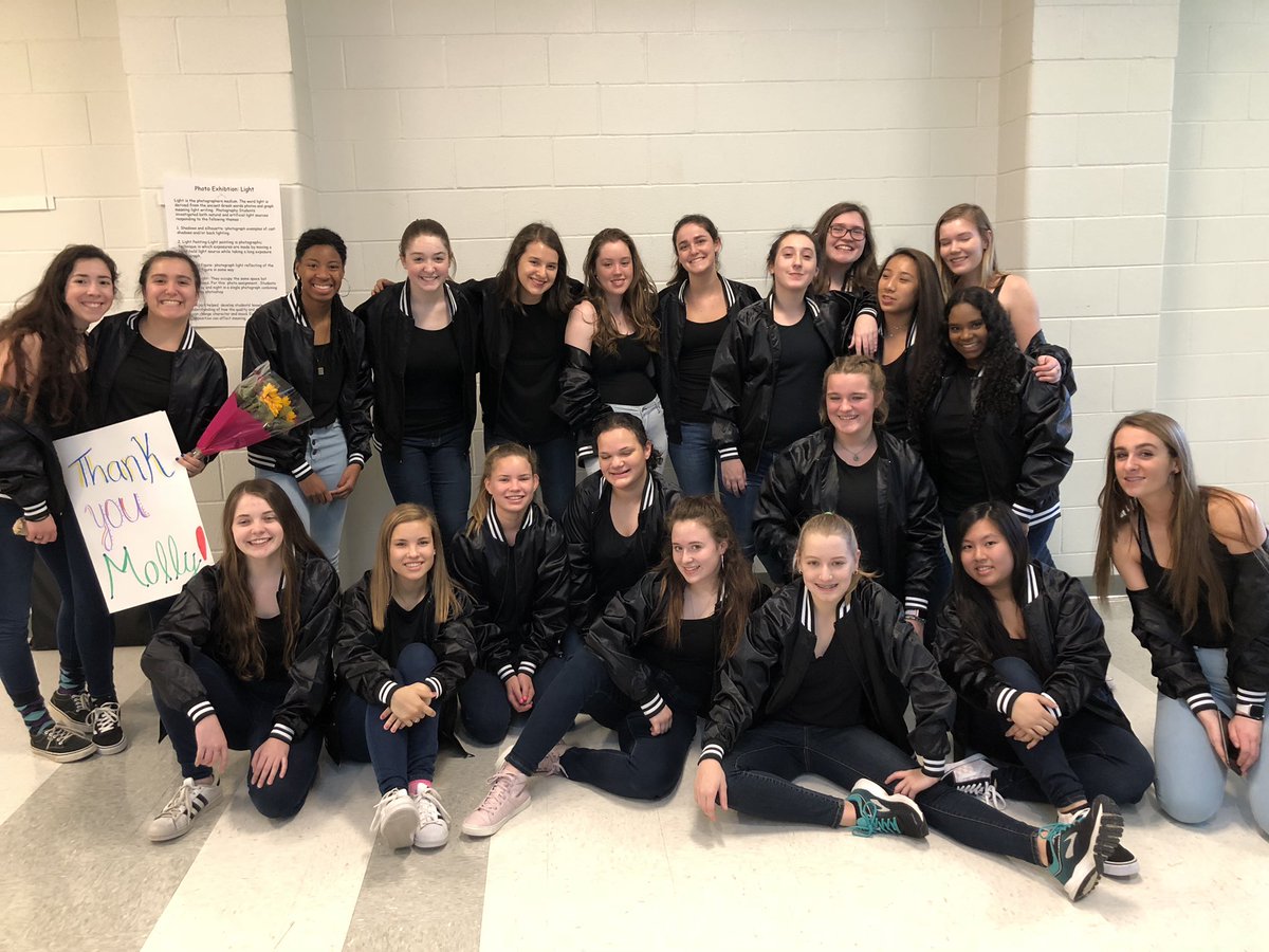 dance_cghsnc's tweet photo. Congrats to @mollyschimel and her CREW for another amazing pep-rally. So proud and grateful to be a part of this awesome group. #CREWsaders https://t.co/m2xVsfS0Vk