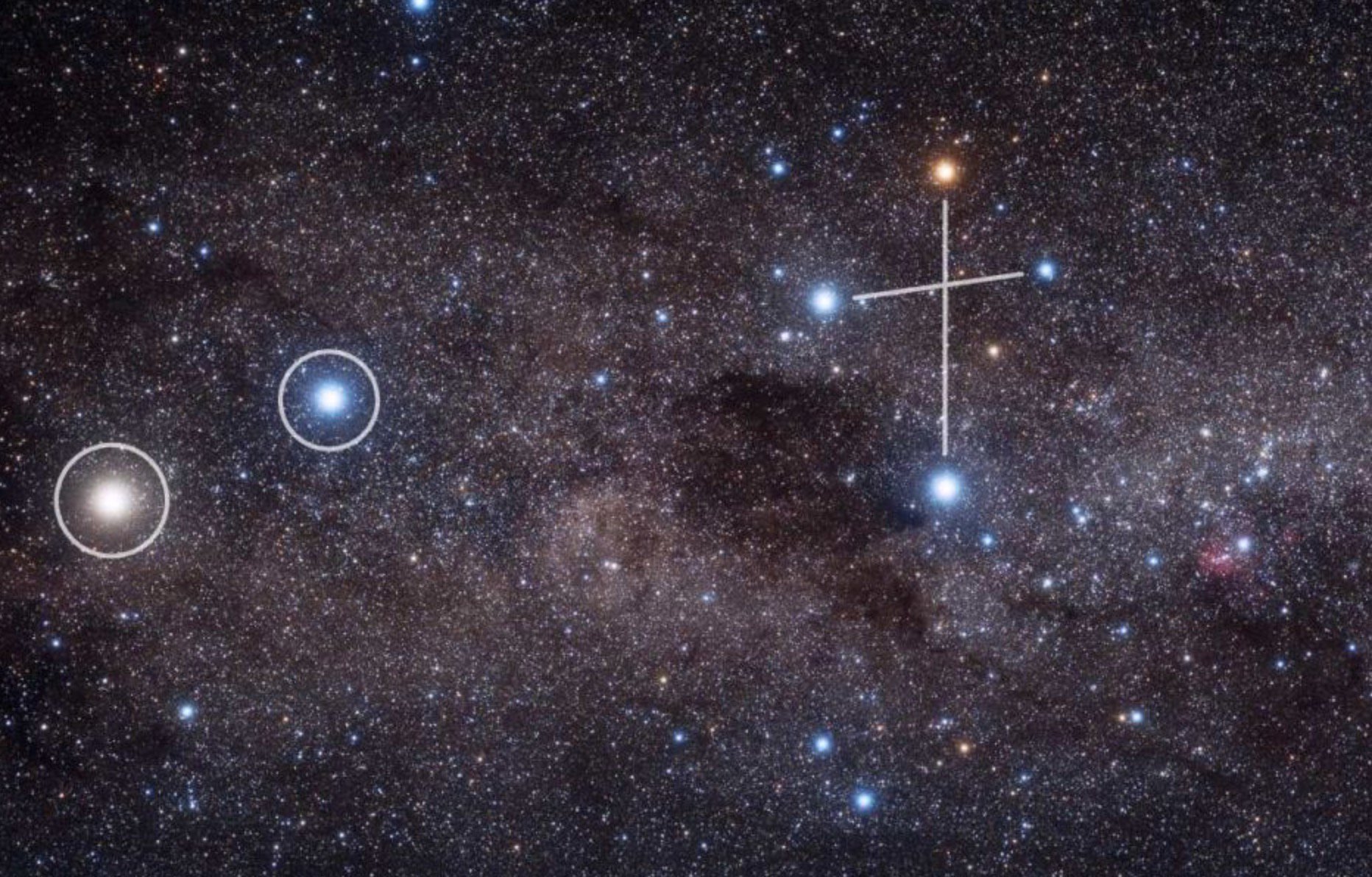 How to see the Southern Cross from the Northern Hemisphere