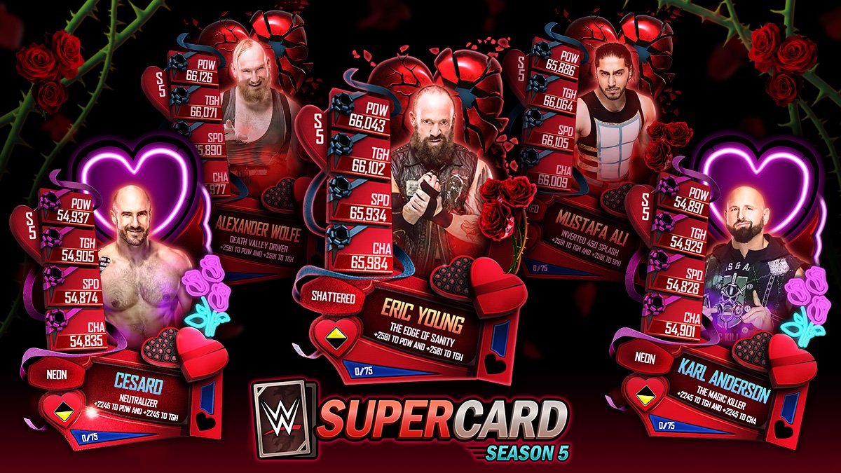 WWE SuperCard tweet media