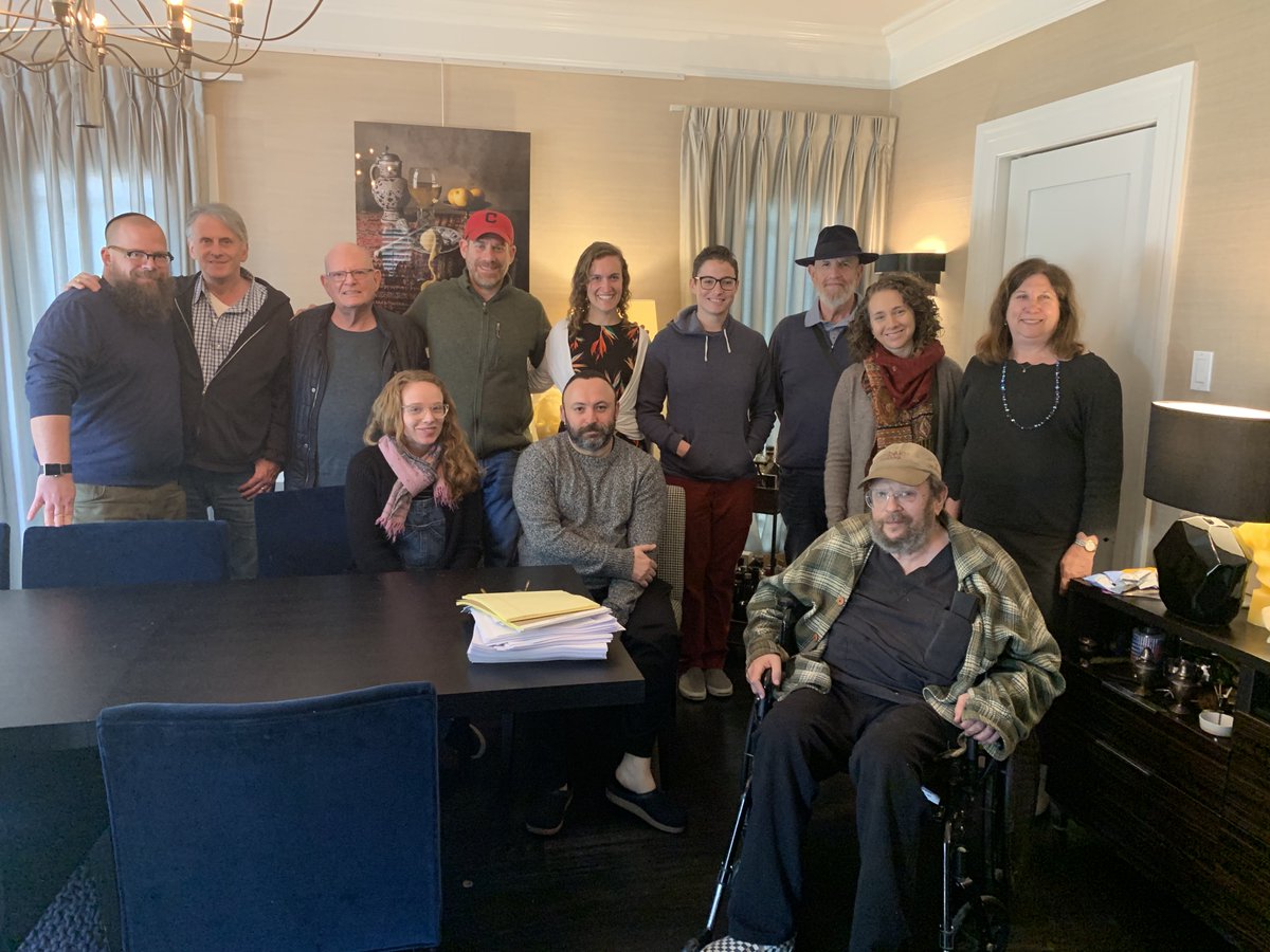 Members of Beit T'Shuvah's Clergy Department get together for Day-1 of their staff retreat.