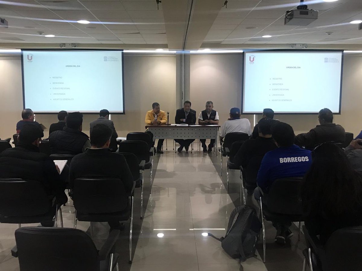 Davidhdzniurk's tweet photo. Terminamos reunión de la Region1 de @ConddeMx en #Monrerrey para planear todo lo referente a la etapa regional rumbo a #Universiada2019 Gracias a las coordinaciones deportivas de #NuevoLeon #Tamaulipas y #COAHUILA por todo su apoyo! https://t.co/iUCa7IcpZC