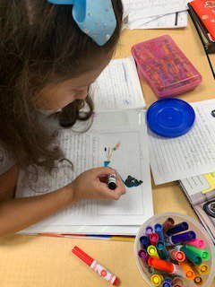 maritza_brown's tweet photo. 3rd Grade Writers finishing their "Writing to Teach" books. 😊
#TESbulldogs #WISDgreatness https://t.co/6mE0YhGbM6