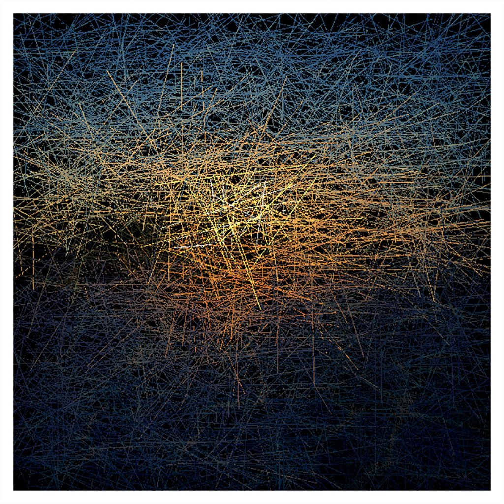 unityofmulti's tweet photo. "Sunset" #dailyart 031 is based on the photo, I posted earlier today and generated using #pixelisdata #generativeart #abstract #everyday https://t.co/4P9fZP5fbm